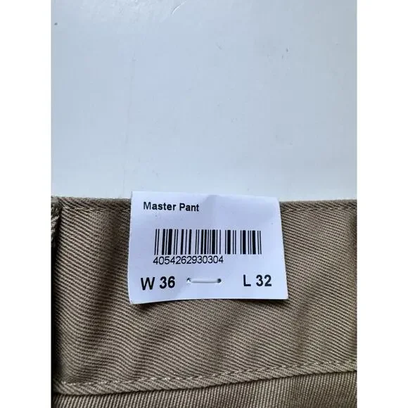 Carhartt WIP 36x32 Great Master Pant Chino Beige Leather